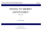 Swing Ye Merry Gentlemen Jazz Ensemble sheet music cover